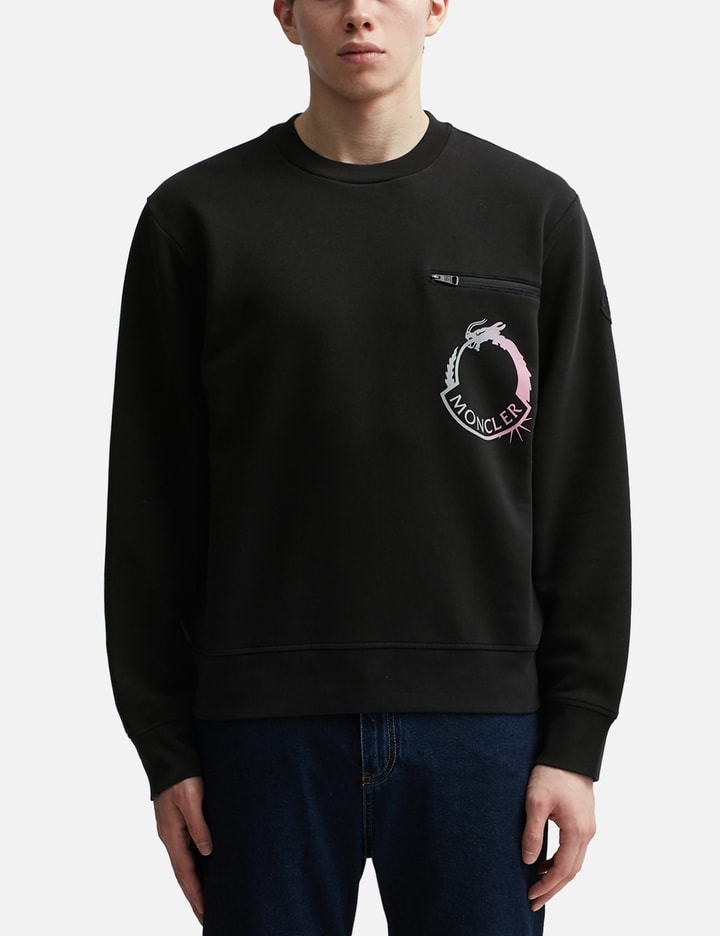 Logo Motif Sweatshirt