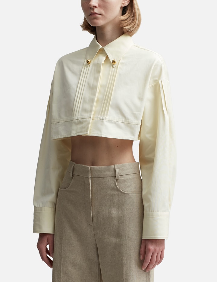 Cropped Poplin Jacket